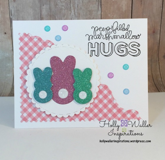 Peeps Filled Marshmallow Hugs